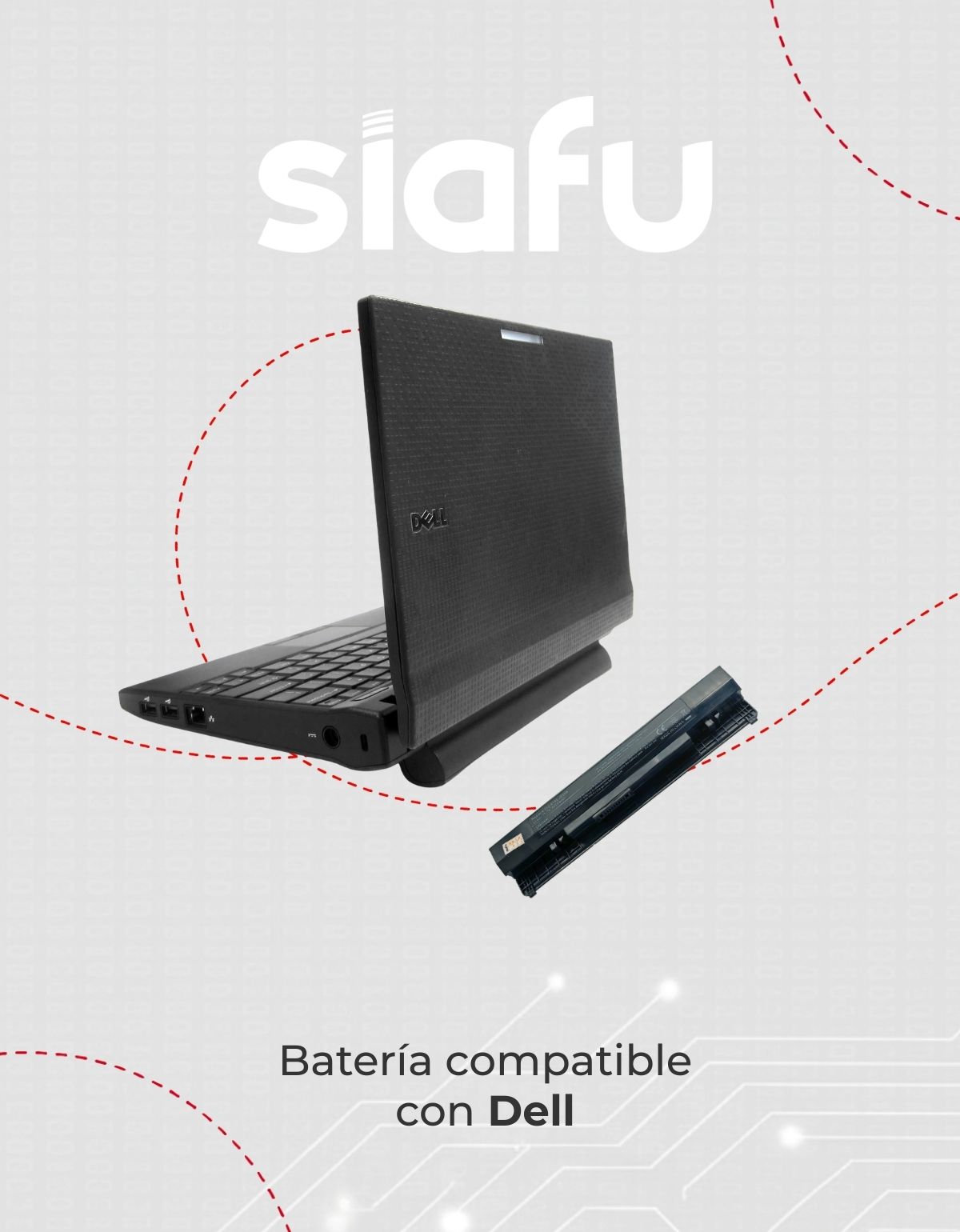 Batería para Laptop Dell® 2100 con 5200mah