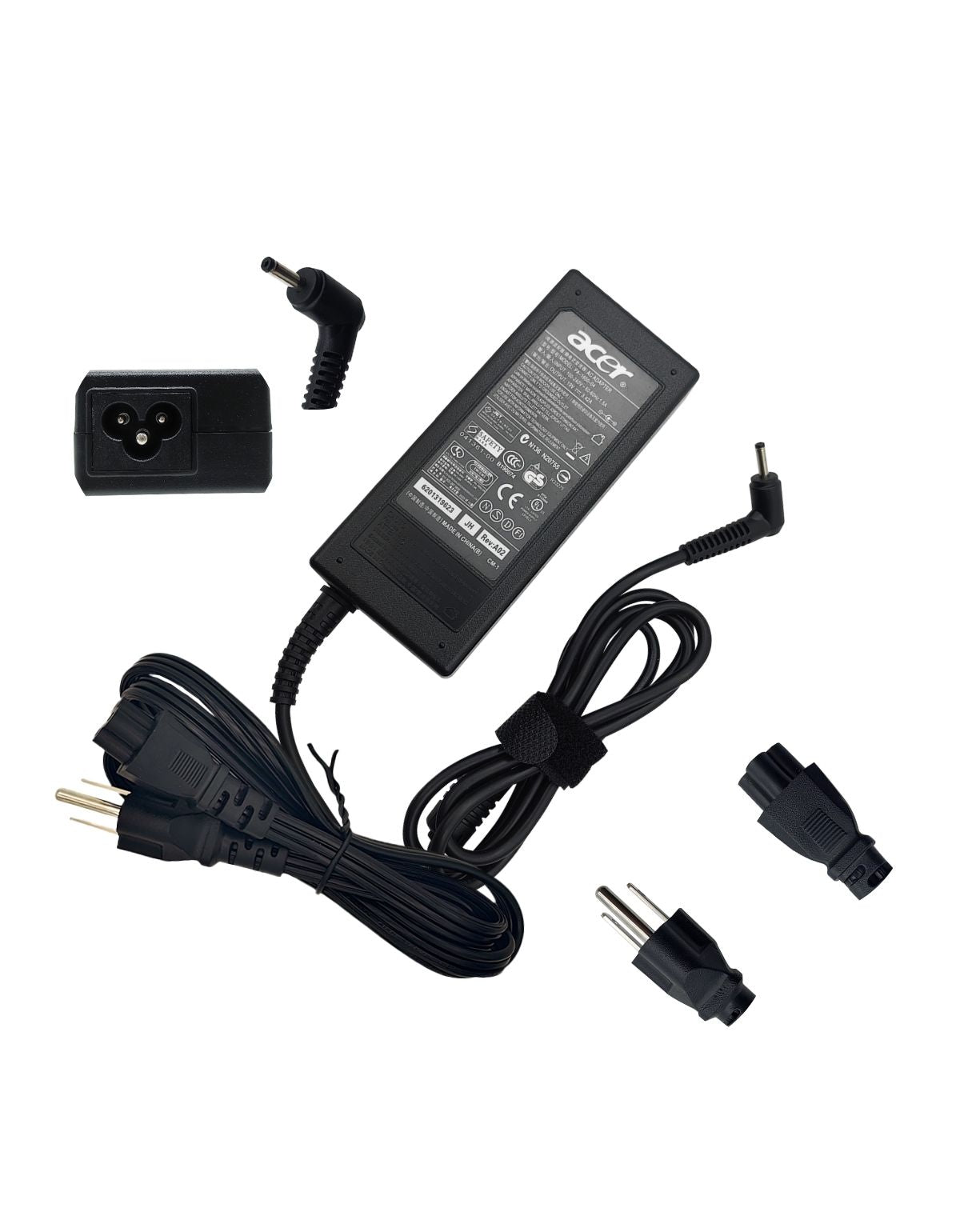 Cargador para Laptop Acer® Chromebook™ 19v 3.42a punta delgada 3.0 x 1.1 mm