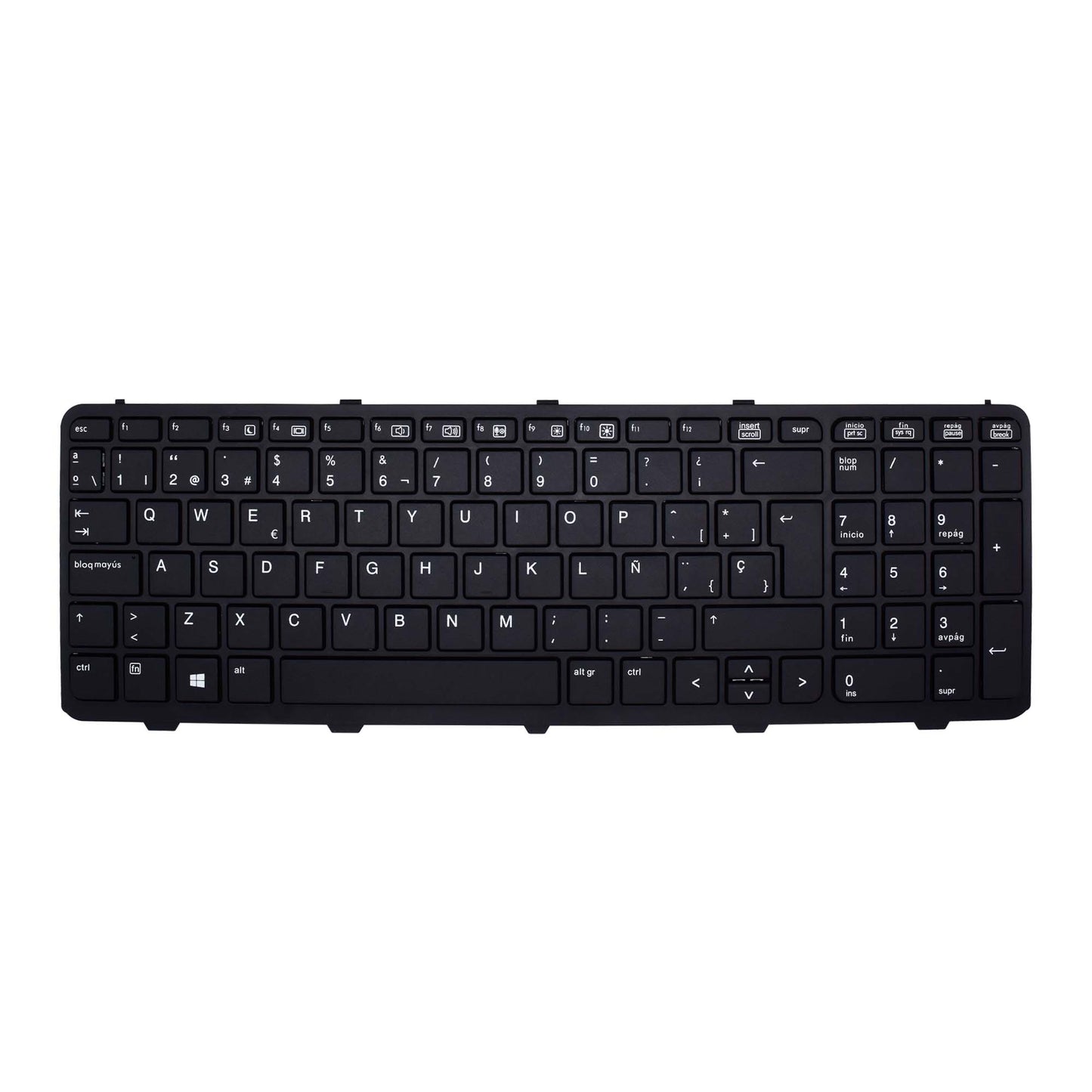 Teclado para Laptop HP® Probook 450 G0 G1 G2 color Negro y en Español
