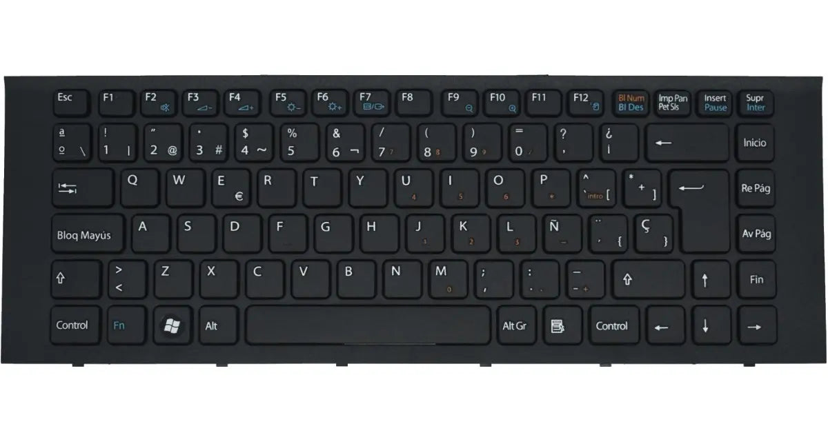 Teclado Para Vaio Vpc Eg Ek Pcg 61a11u 61911u 61b11u