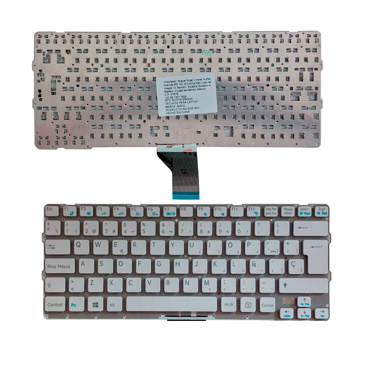 New US White Keyboard For SONY Vaio E14 SVE14 SVE14A SVE141 SVE 14 - Foto 14