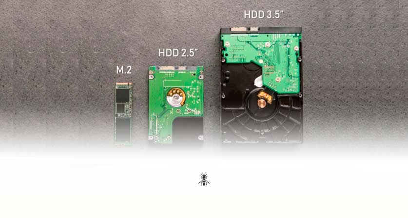 Diferencias entre una unidad SSD, HDD y M.2 con tabla comparativa de características