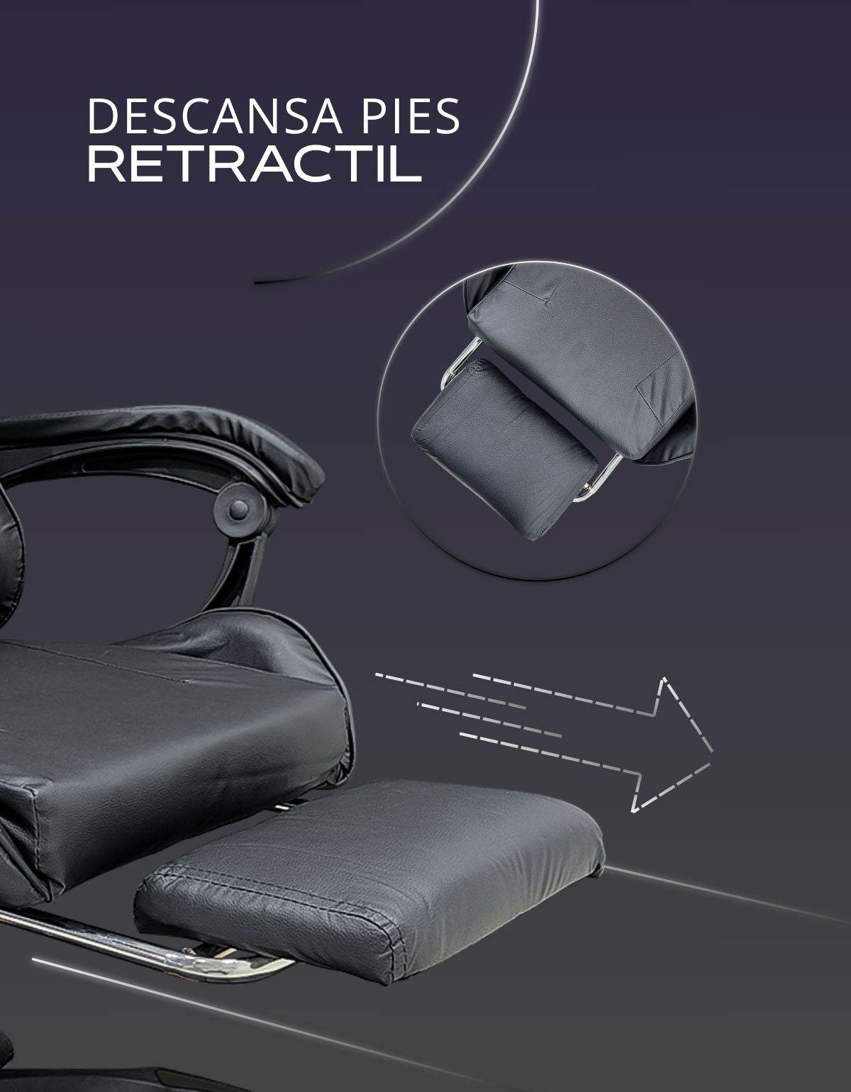 Silla Gamer Xmax Rest cómoda con Respaldo Ergonómico, reclinable y apoyapiés, ideal para Jugadores Profesionales | Marca Nian