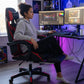 Silla Gamer Xmax Rest cómoda con Respaldo Ergonómico, reclinable y apoyapiés, ideal para Jugadores Profesionales | Marca Nian