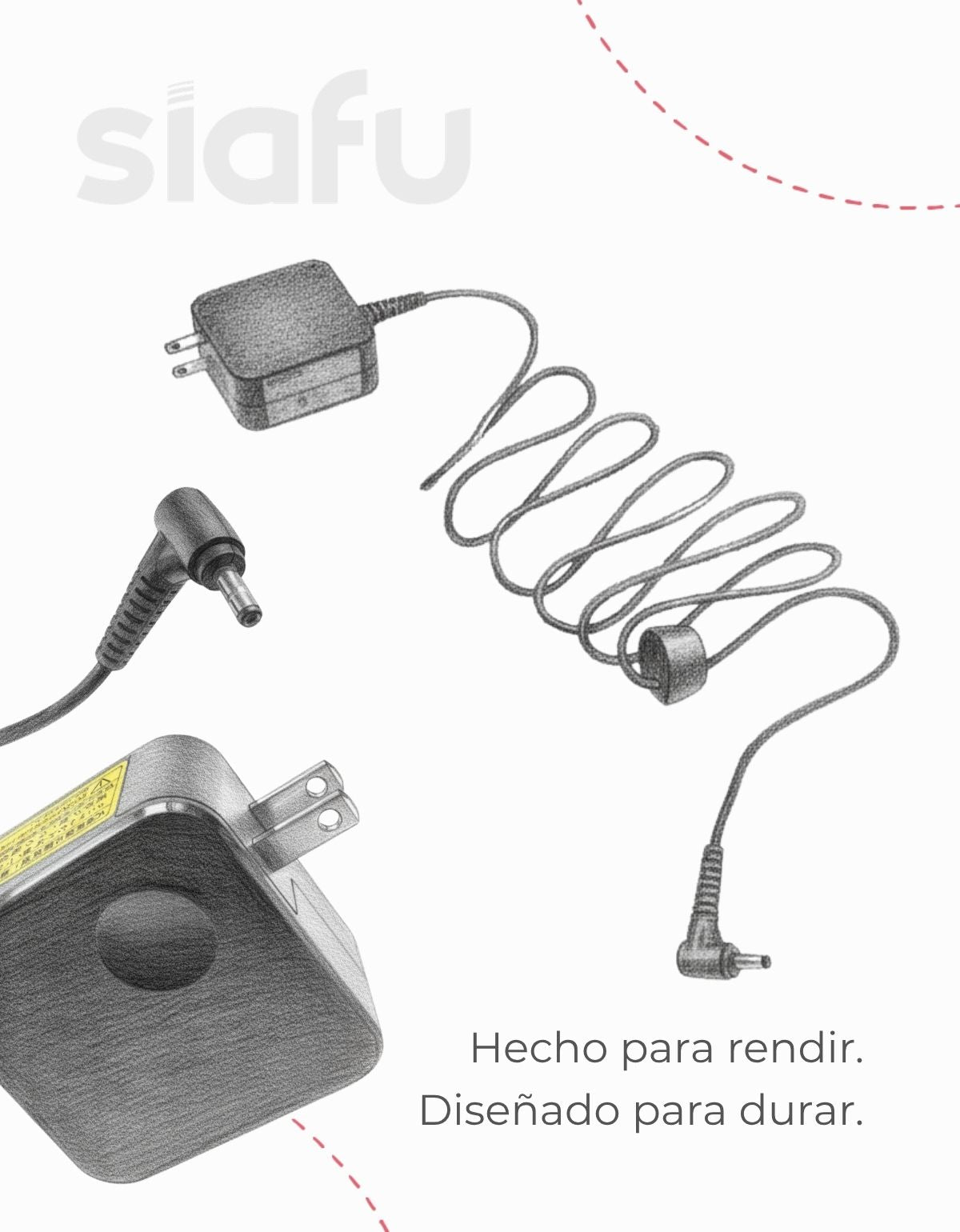 Cargador Adl45wcc para Laptop Lenovo® 20v 1.5A 2.25a punta 4.0 x 1.7mm 45w