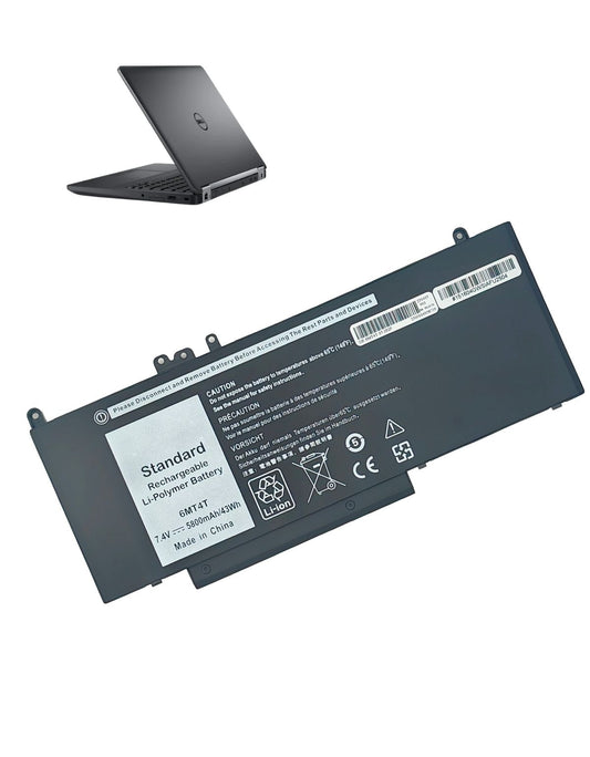 Batería para Laptop Dell® E5450 E5470 E5550 E5570 G5m10 6mt4t 8v5gx F5ww5 con 5800mAh