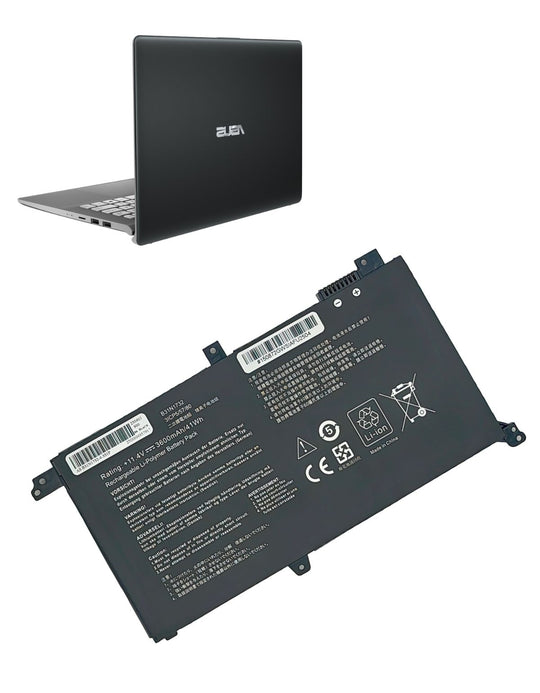 Batería B31N1732 para laptops ASUS 11.4V con 3600 mAh 41Wh