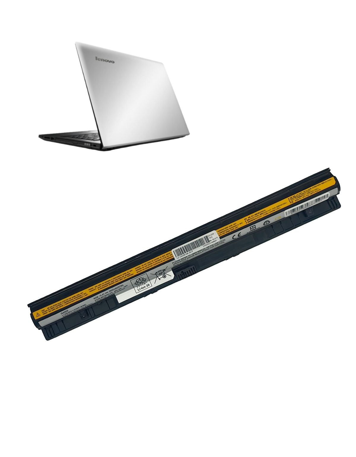 Batería para laptop Lenovo® G400s G50-30 G50-45 G50-70 con 2600 mAh