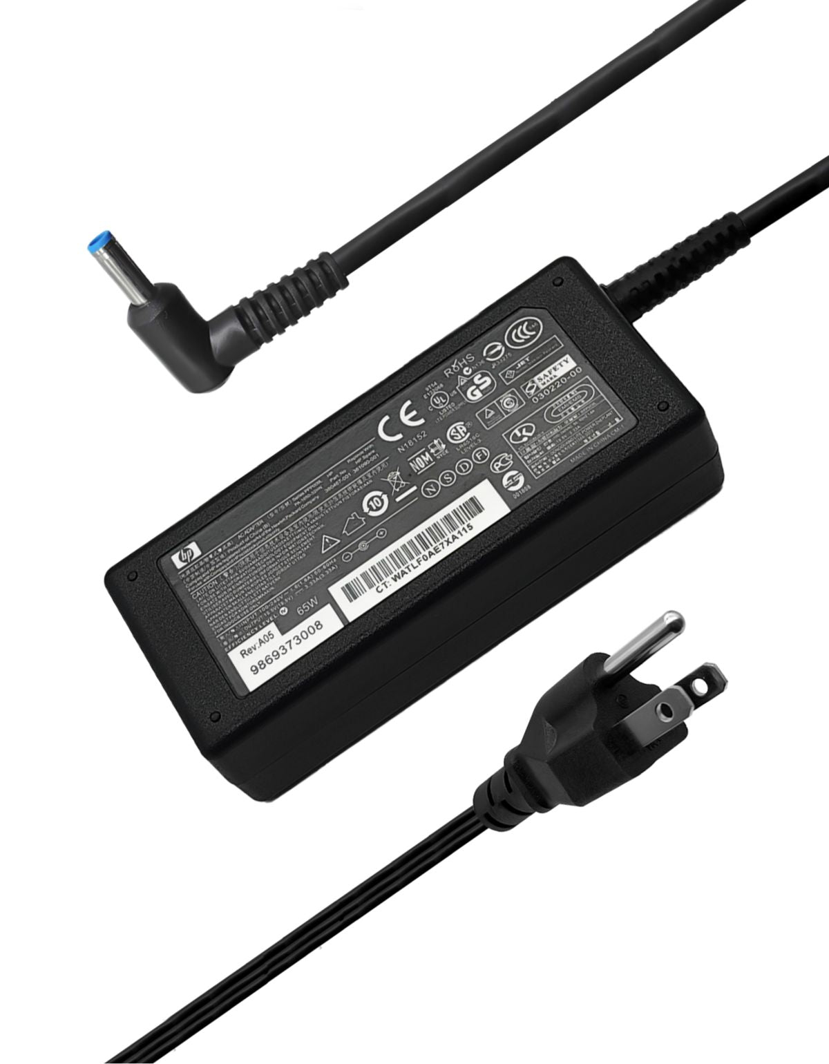 Cargador para Laptops HP® 45W 19.5 V y 2.31A Punta Azul 4.5 x 3.0 mm
