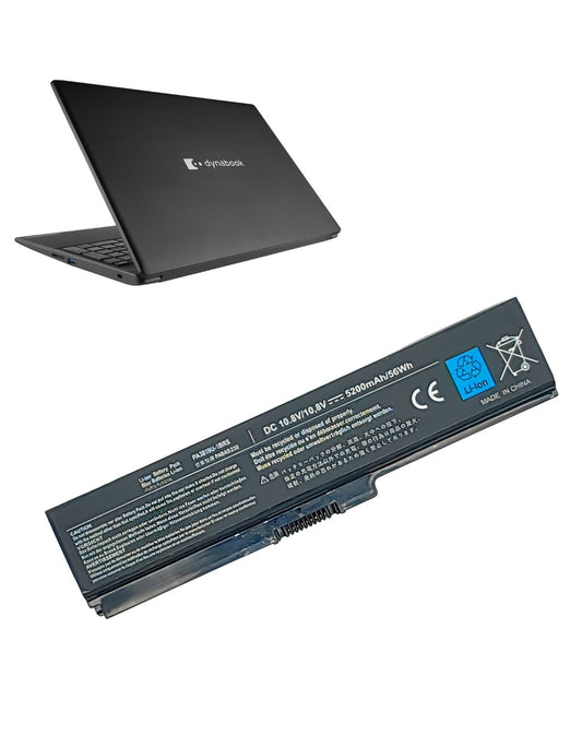 Batería para Laptop Toshiba® Pa3817u L750 L755 P775 L675d L740 L735 L735d con 5200mAh