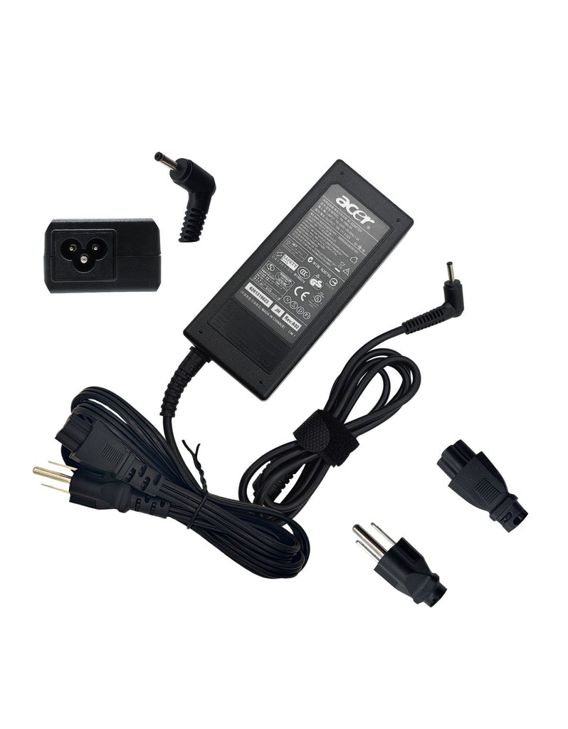 Cargador para Laptop Acer® Chromebook™ 19v 3.42a punta delgada 3.0 x 1.1 mm