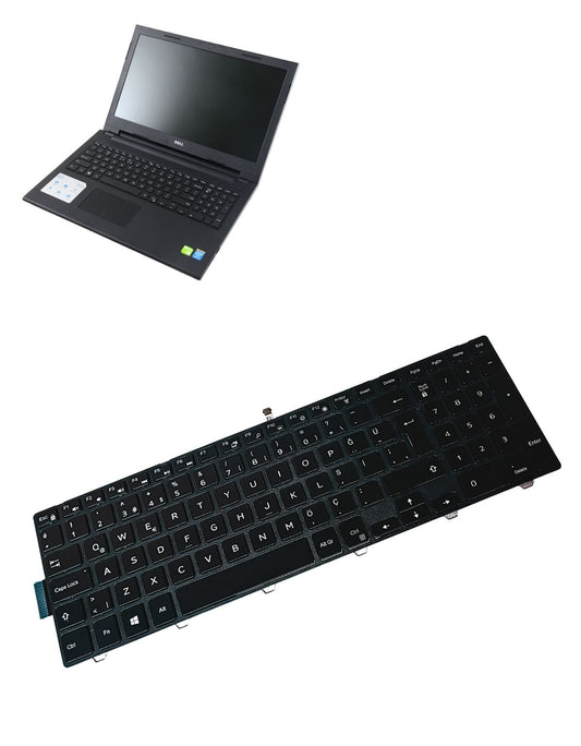 Teclado para Laptop Dell® Inspiron™ RETROILUMINADO 15-3000 3543 15-7000 7557 7559 Español