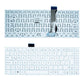 Teclado para Laptop Asus® E402S color Blanco