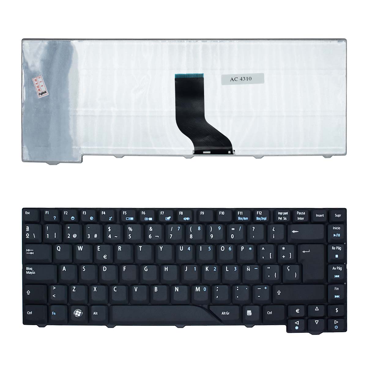 Teclado para Laptop Acer® Aspire™ 4310 color Negro