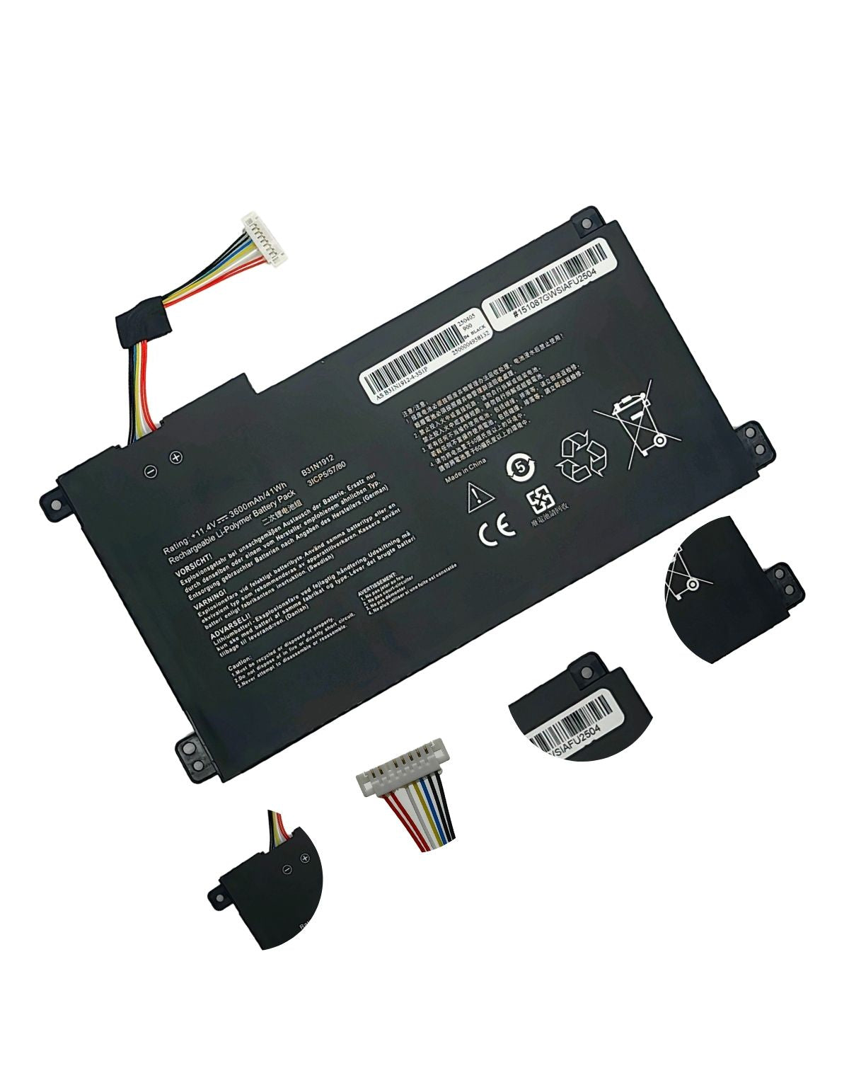 Batería b31n1912 para Laptops Asus® Vivobook™ con 3600 mAh y 1 Año de garantía directa