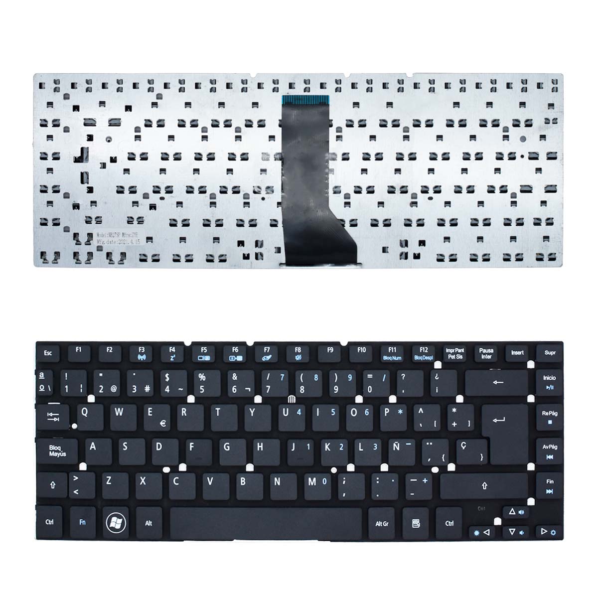 Teclado para Laptop Acer® 3830T color Negro en Español