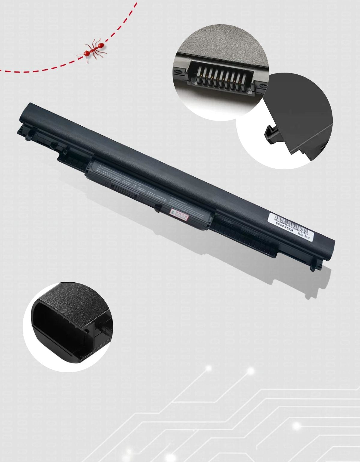 Batería Hs03/Hs04 para Laptop HP® 807956 807957 001 Hstnn Lb6u 14 Ac Af 240 G4 con 2200 mAh