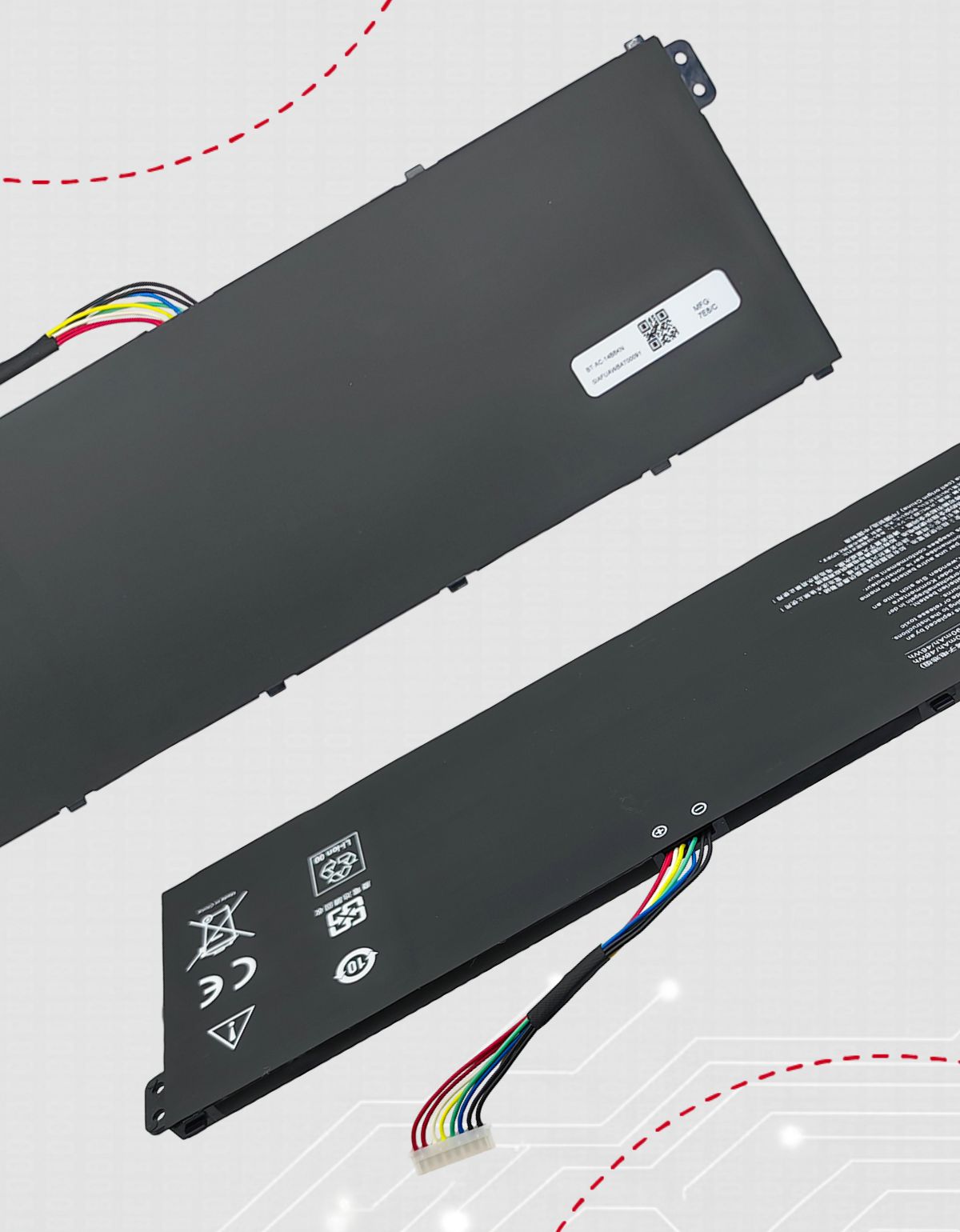 Batería para Laptop Acer® V13 V11 V3 Chromebook Cb3 Cb5 Ac14b8k Ac14b3k