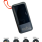 Power Bank 20000mah 4 Puertos Y Luz Led 22.5w Negro