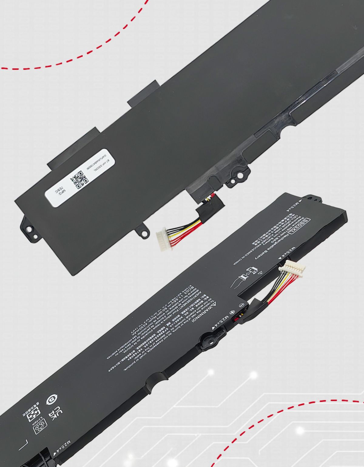 Batería SS03XL para Laptop HP Elitebook 730 con 2200mAh