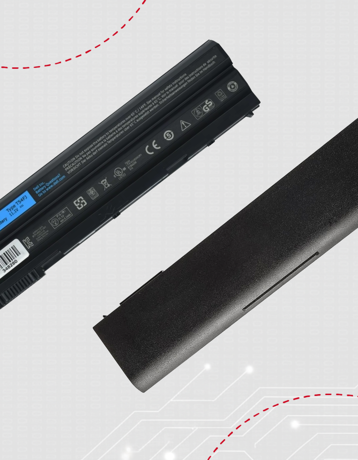Batería para Laptop Dell® Latitude™ E5430 E6430 Atg E6440 Certificada con 4400 mAh