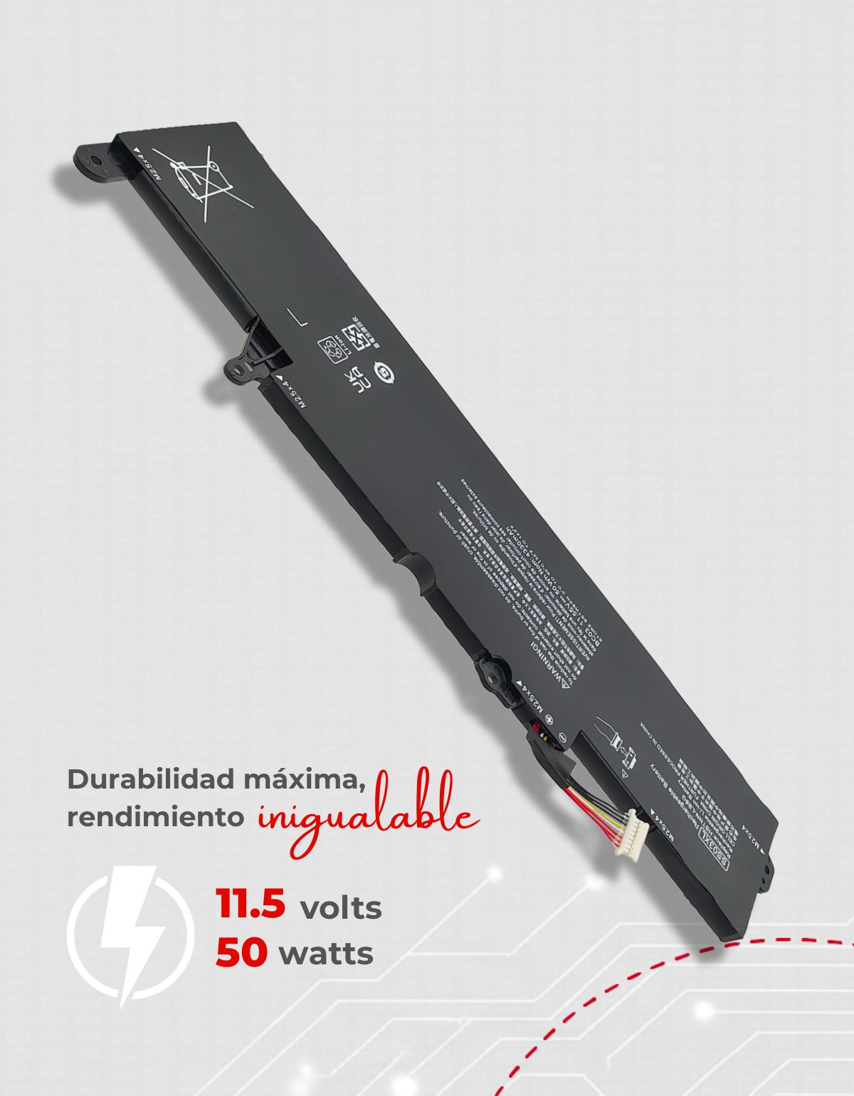 Batería SS03XL para Laptop HP Elitebook 730 con 2200mAh