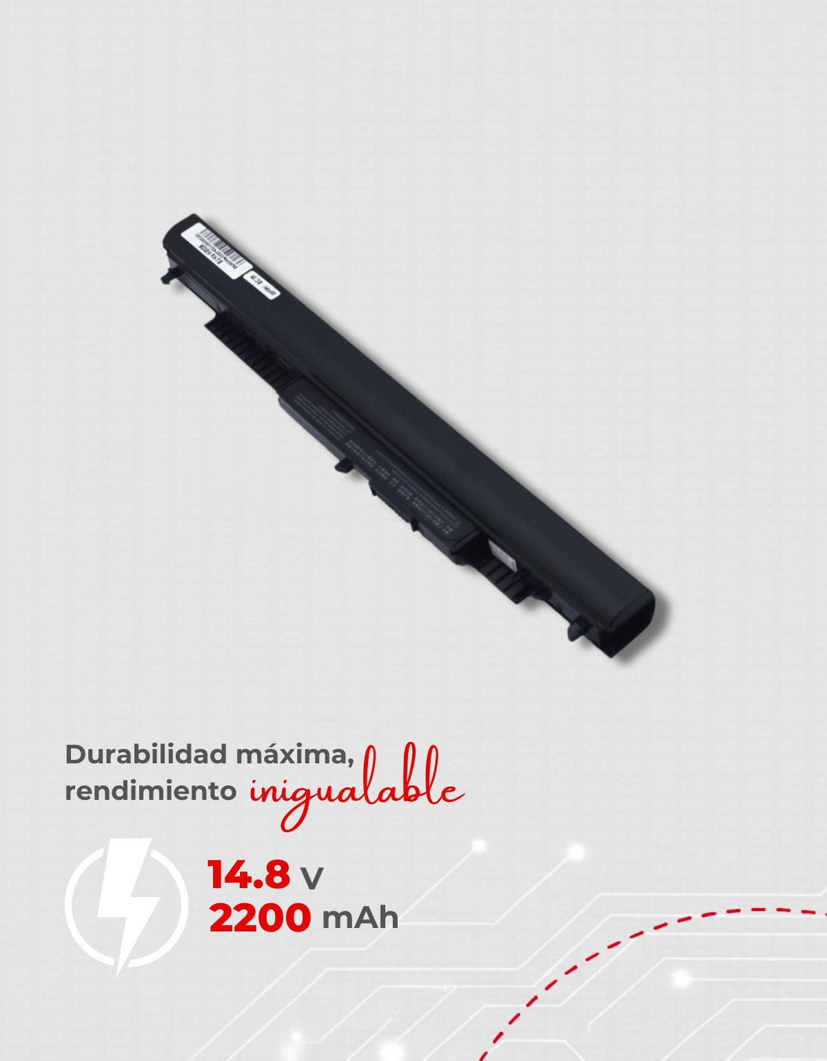 Batería Hs03/Hs04 para Laptop HP® 807956 807957 001 Hstnn Lb6u 14 Ac Af 240 G4 con 2200 mAh