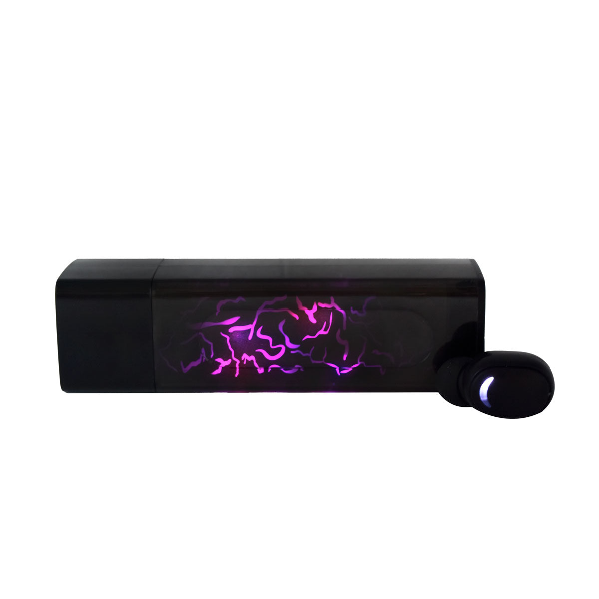 Audífonos Inalámbricos Bluetooth y Recargables con Diseños Innovadores y Luces Impresionantes: ¡Incluye centro de carga discreto y compacto!