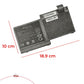Batería Hstnn-lb4 para Laptops HP® 720 725 820 G1 G2 755 G3 Sb03xl 717378 con 5000mAh