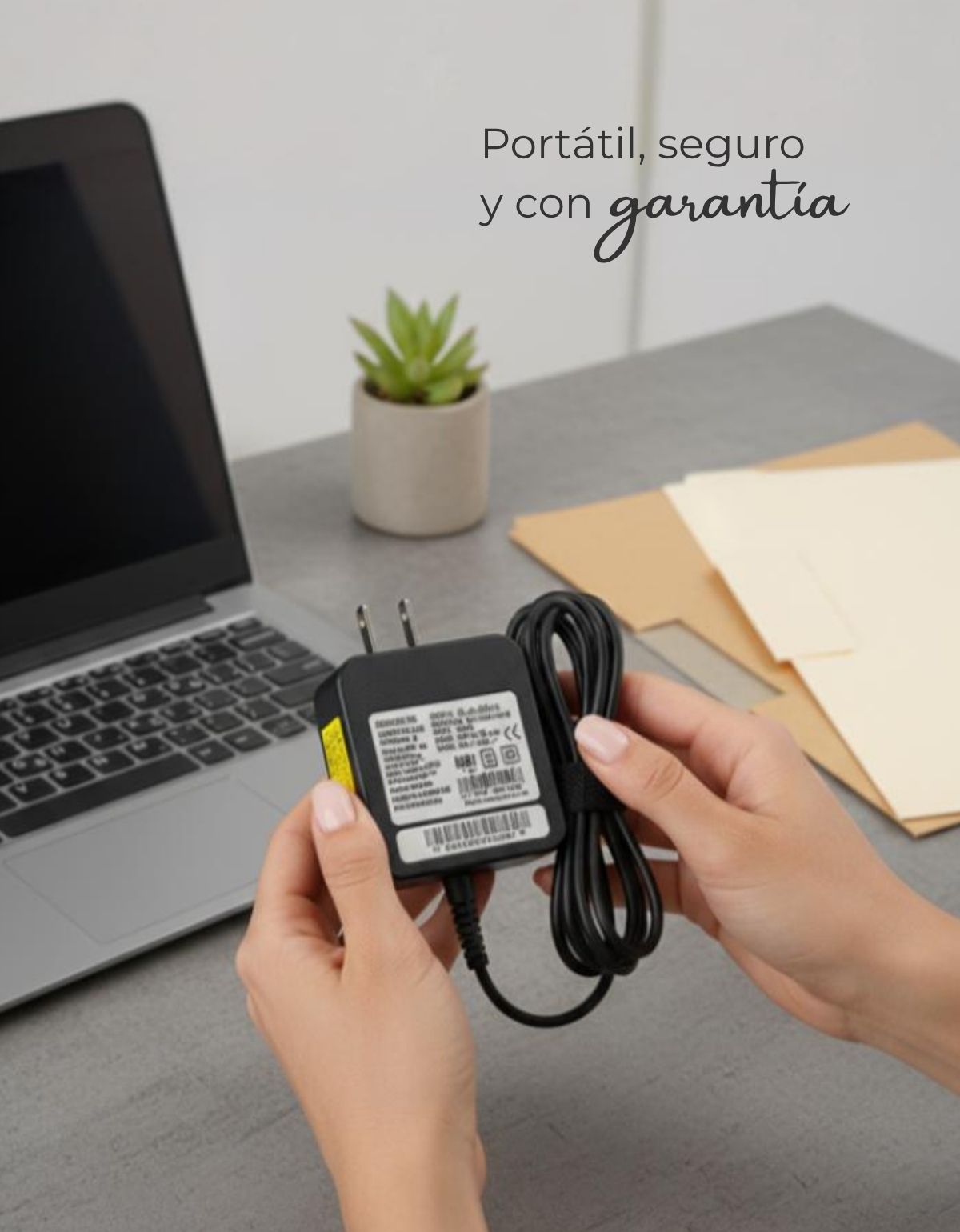 Cargador Adl45wcc para Laptop Lenovo® 20v 1.5A 2.25a punta 4.0 x 1.7mm 45w