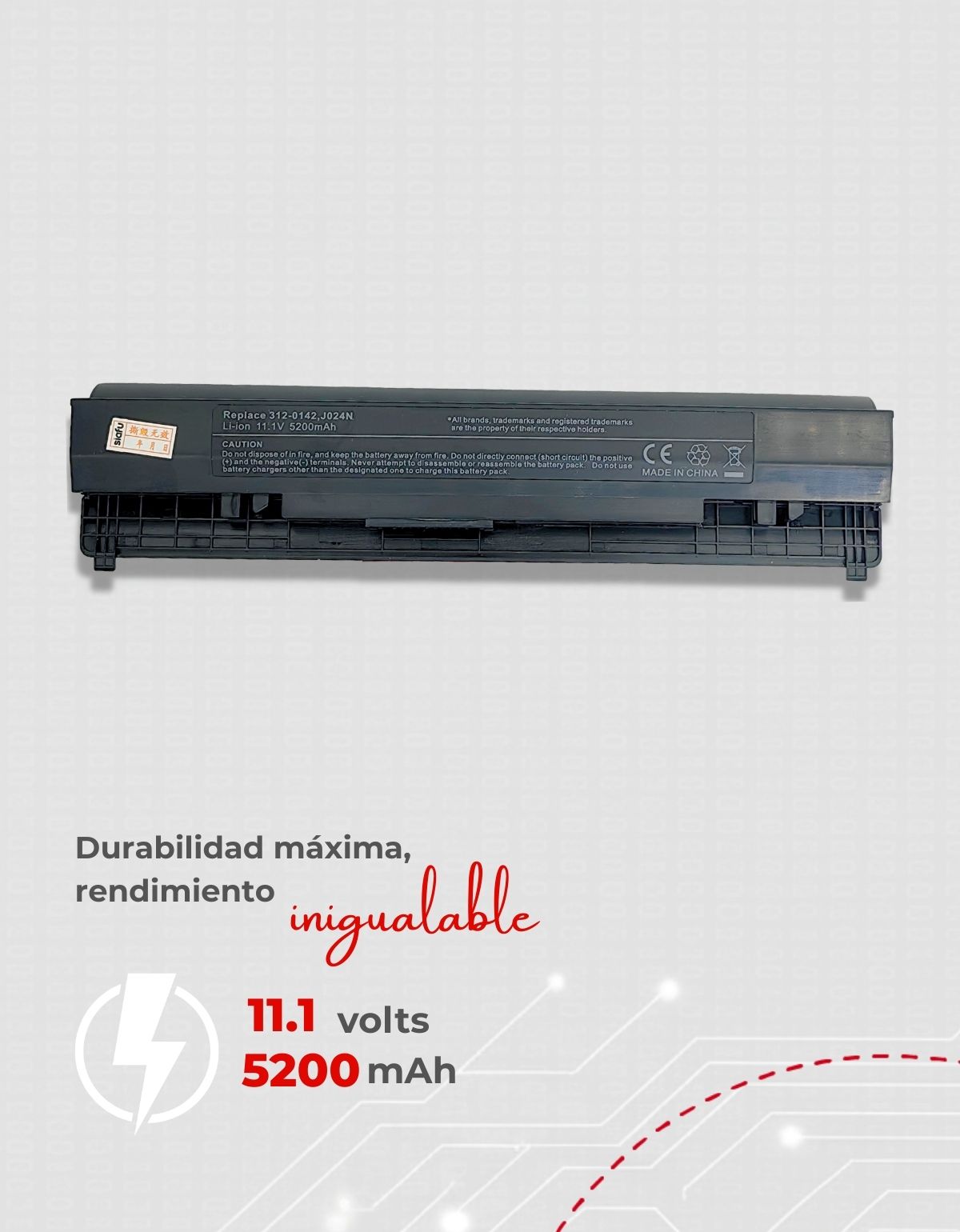 Batería para Laptop Dell® 2100 con 5200mah