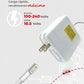 siafu Cargador Compatible 60w magnético 1 A1278 A 1181 A1344 A 1342 Modelo Anterior a Mitad del 2012 2013