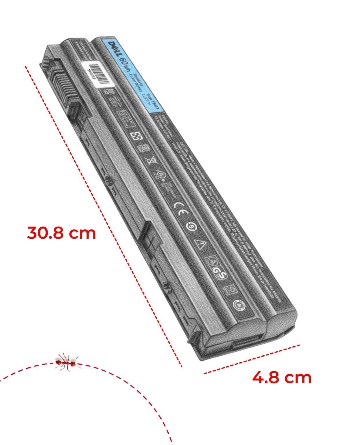 Batería para Laptop Dell® Latitude™ E5430 E6430 Atg E6440 Certificada con 4400 mAh