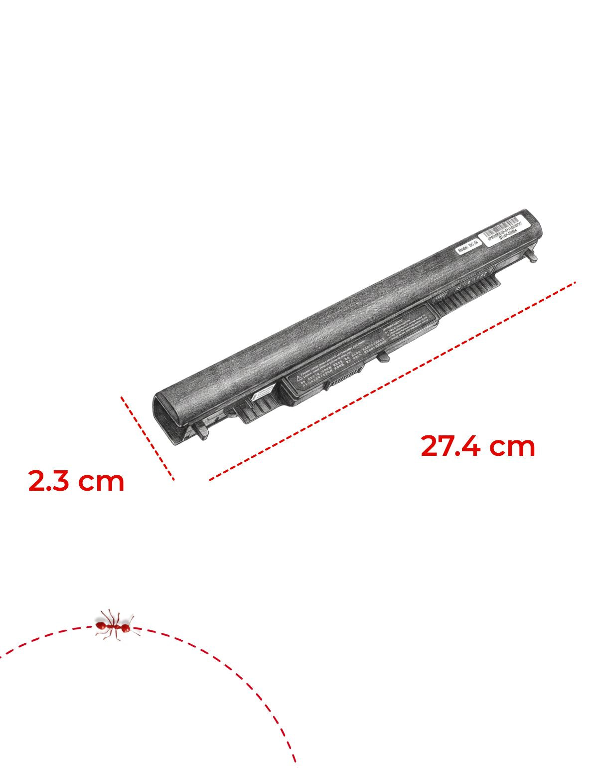 Batería Hs03/Hs04 para Laptop HP® 807956 807957 001 Hstnn Lb6u 14 Ac Af 240 G4 con 2200 mAh