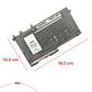 Batería para Laptop Dell® 15 5280 5290 5480 5580 3vc9y D4cmt 83xpc 3dddg