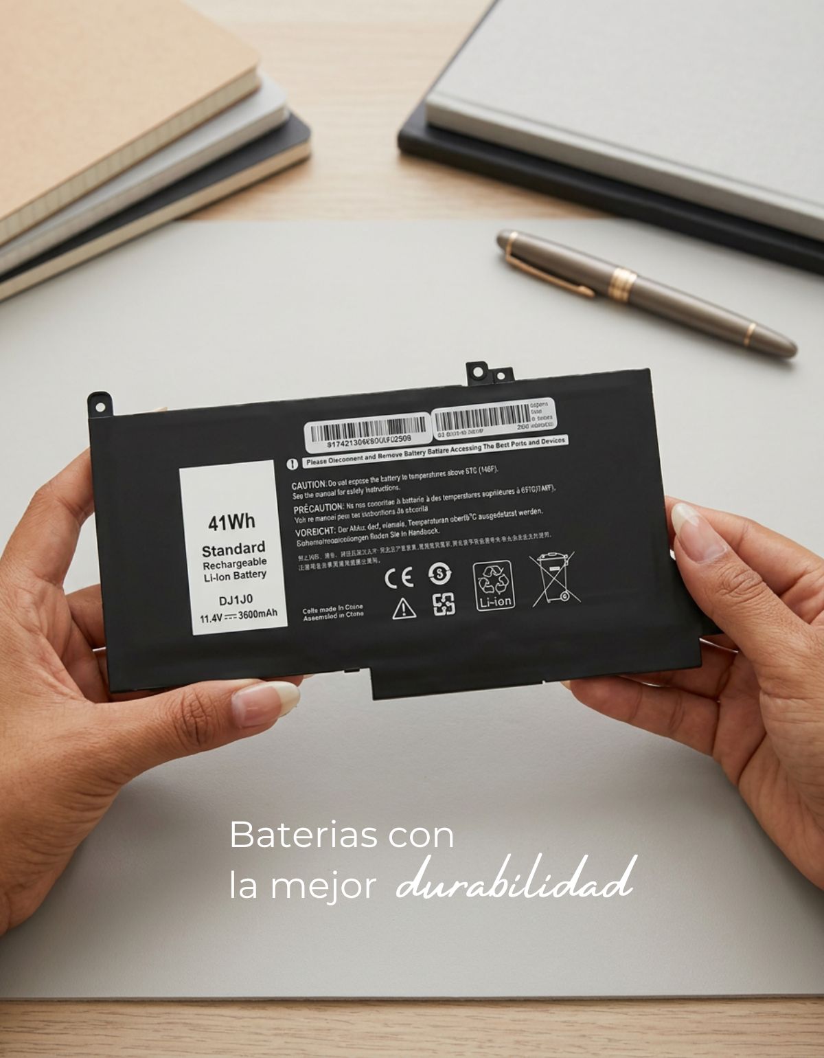 Batería para Laptop Dell® Latitude 7280 7290 dj1j0 3600mah
