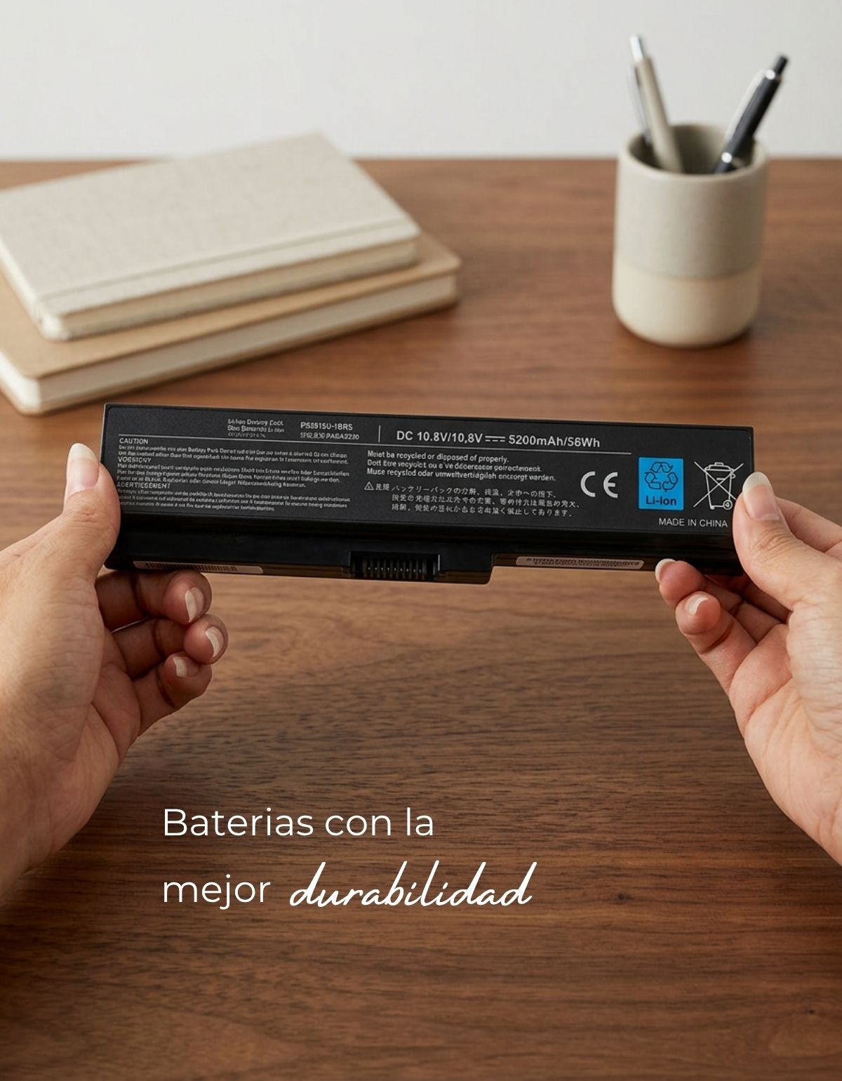 Batería para Laptop Toshiba® Pa3817u L750 L755 P775 L675d L740 L735 L735d con 5200mAh