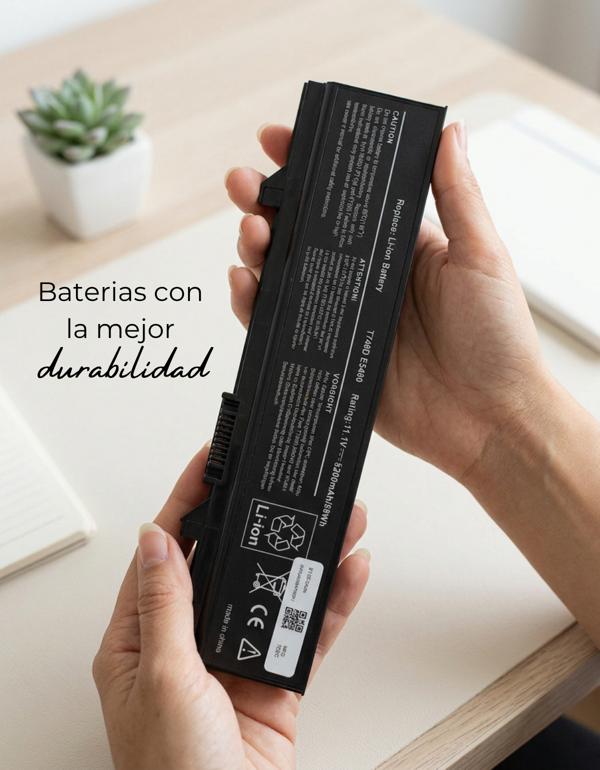 Batería KM668 para Laptop Dell® E5400 E5410 E5500 E5510 con 4400mAh