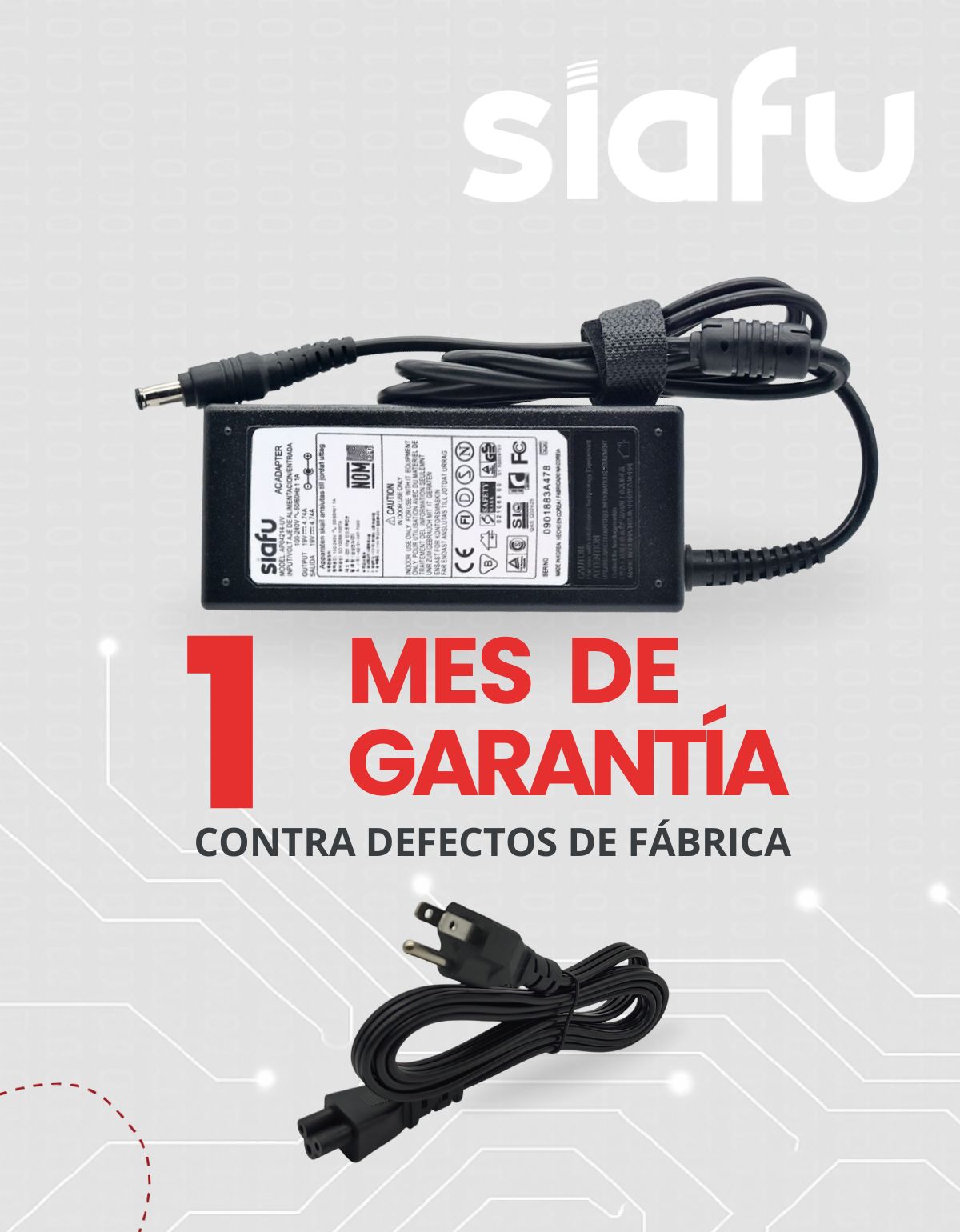 Cargador para Laptop Samsung® Np270e4e Np355e4 Np520u4 5.5 * 3.0 con 90W