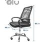 Silla de Oficina Excelente para Home Office con Altura, Respaldo con Soporte Lumbar