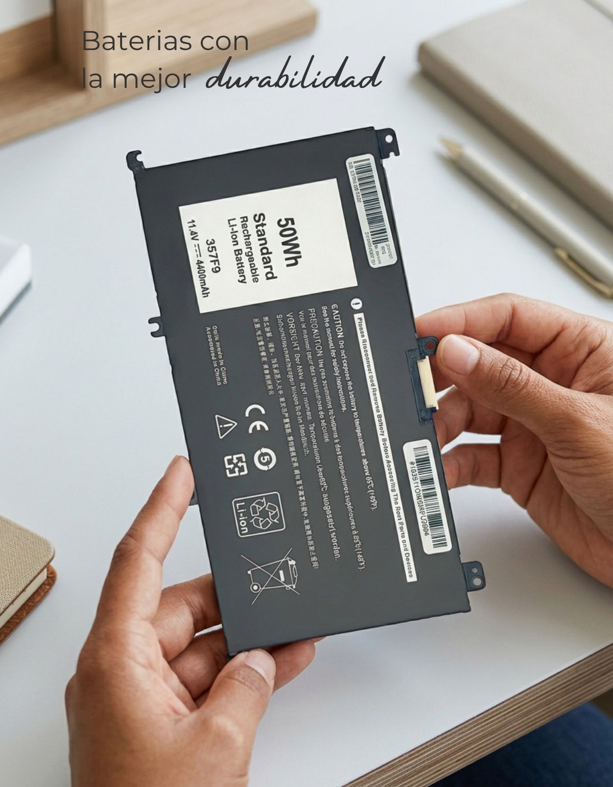 Batería para Laptop Dell® 357f9 Inspiron™ 7559 con 6200 mAh