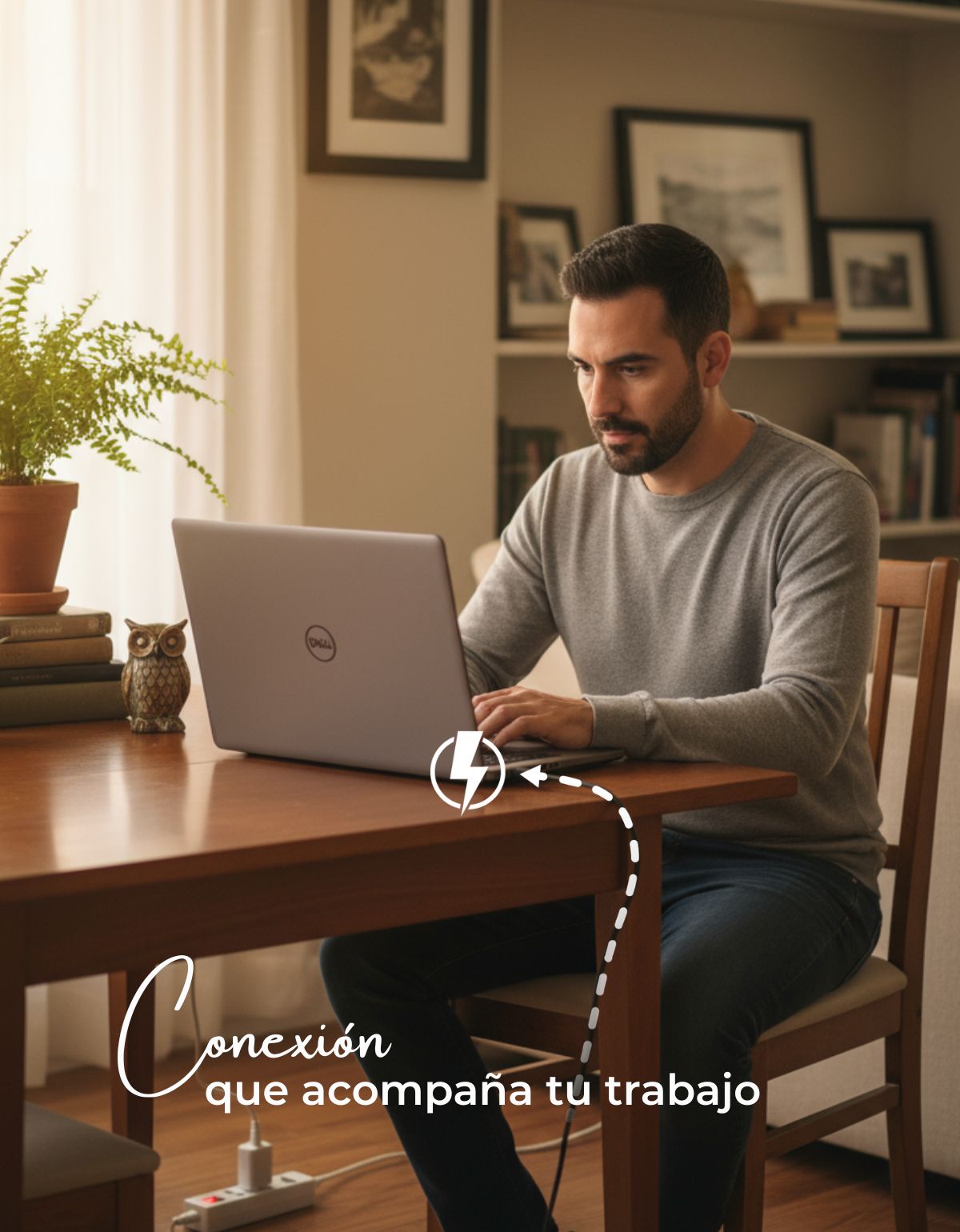 Cargador para Laptop Dell® Latitude™ 5285 3380 7275 65w USB Tipo C