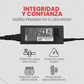 Cargador para Laptops Dell® Latitude / Inspiron / Vostro / Chromebook 65W 19.5V 3.34A, Punta 7.4 x 4.0 mm Pin Central