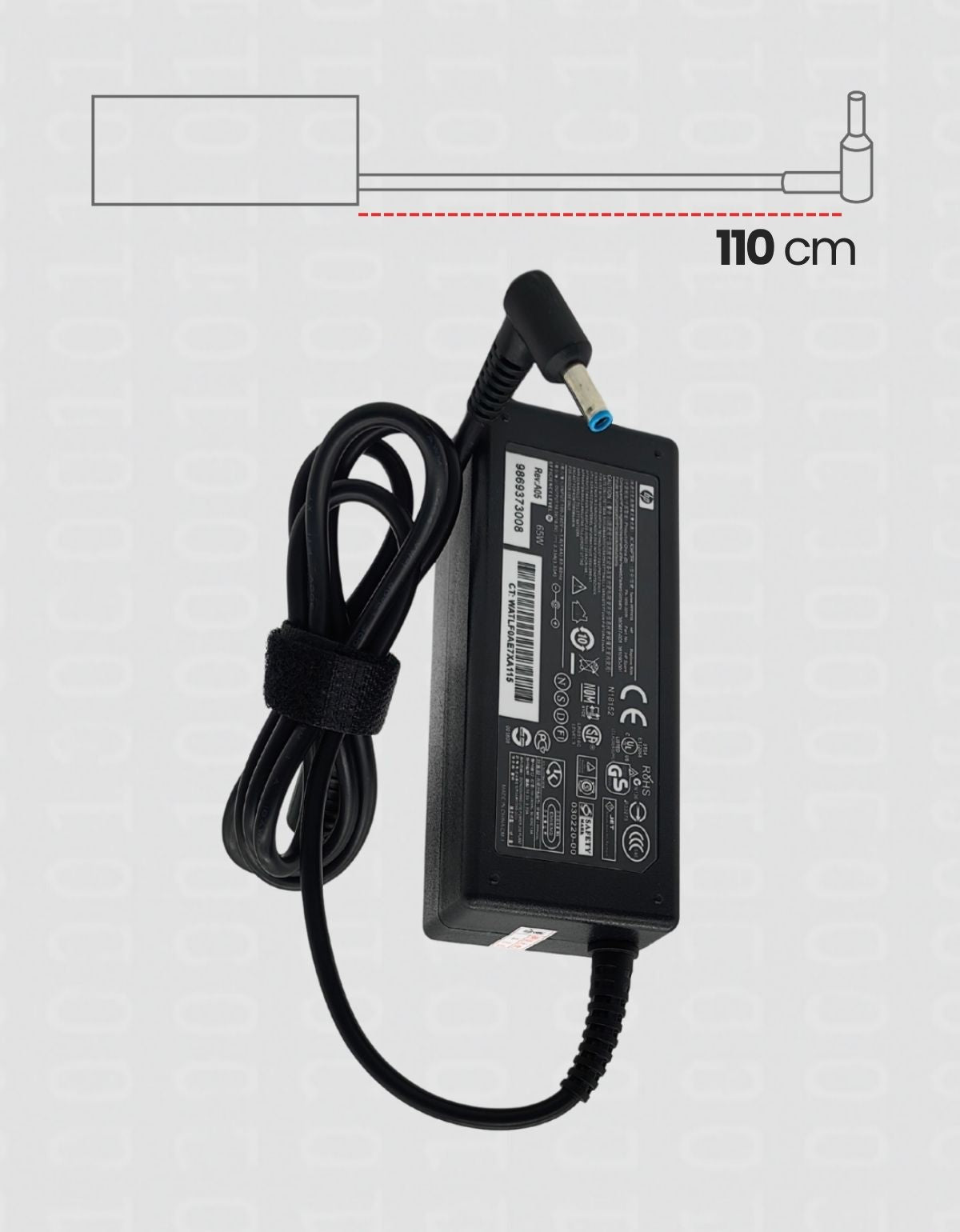 Cargador para Laptops HP® 45W 19.5 V y 2.31A Punta Azul 4.5 x 3.0 mm