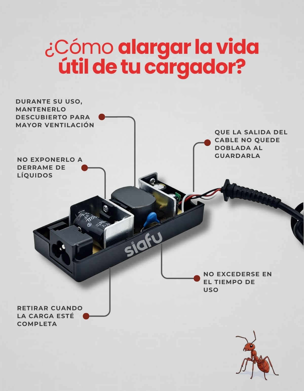 Cargador para Laptops HP de con 90W 19V 4.7A punta Centrino 7.4 x 5.0