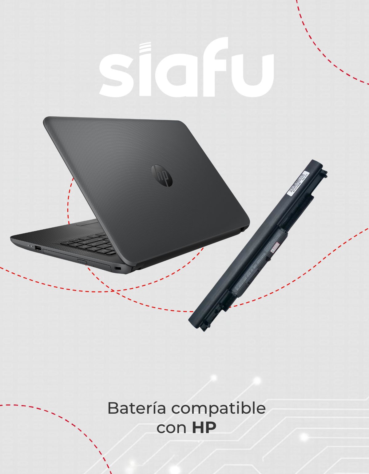 Batería Hs03/Hs04 para Laptop HP® 807956 807957 001 Hstnn Lb6u 14 Ac Af 240 G4 con 2200 mAh