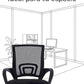 Silla de Oficina Excelente para Home Office con Altura ajustable y Respaldo con Soporte Lumbar
