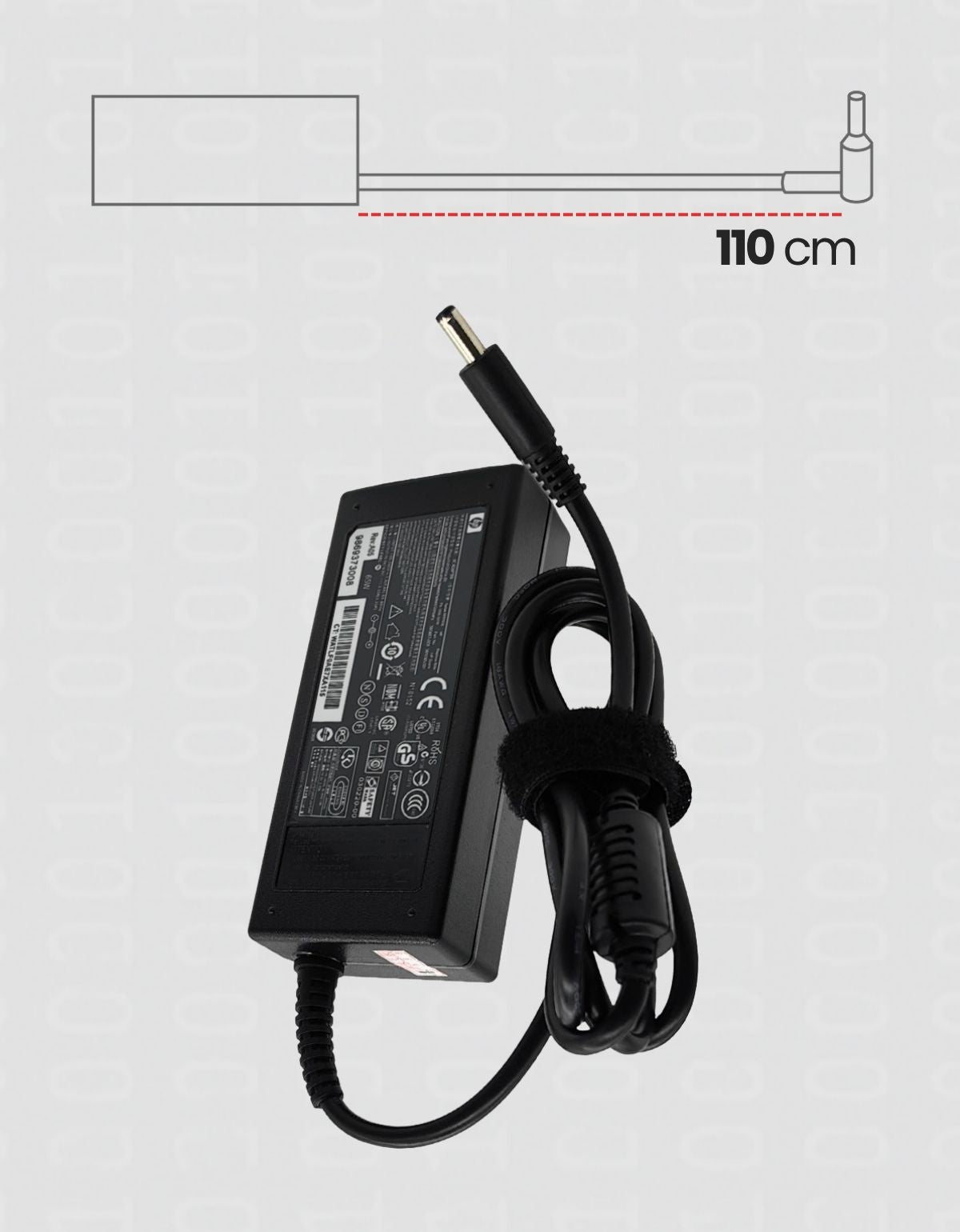 Cargador para Laptops HP® Pavilion Dv4 y Dv5™ 65W 18.5V 3.5A con punta de 7.4 mm x 5.0 mm