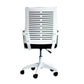 Silla de Oficina con Respaldo Ergonómico color Negro y Blanco