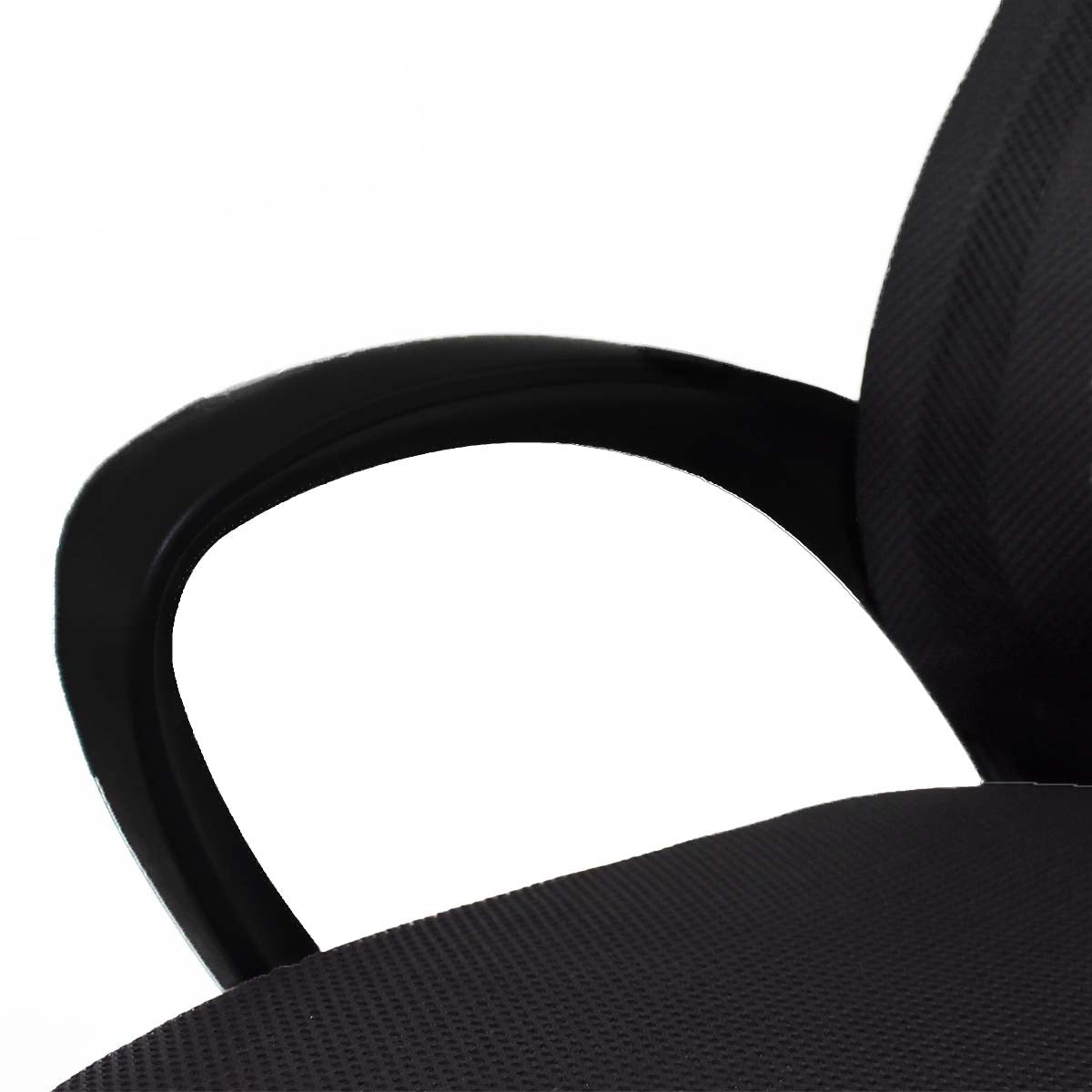 Silla de oficina muy cómodo con Apoya Cabeza, Tapizado Mesh color Negro